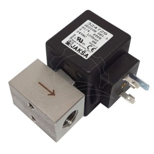 Jakša XD220N mágnesszelep 0-120bar G1/4'' PTFE 24V AC (324729)