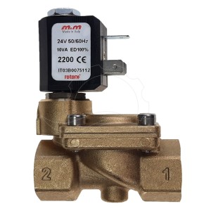 M&M B205DBZ mágnesszelep 0,3-16bar G1/2'' NBR 24V AC
