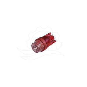 T10 24V piros LED izzó