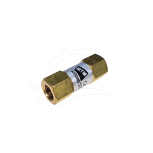MTM visszacsapó szelep G1/4''F-G1/4''F sárgaréz