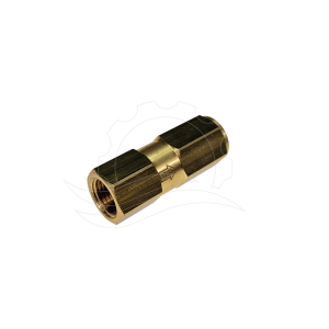 PA visszacsapó szelep G1/4''F-G1/4''F sárgaréz