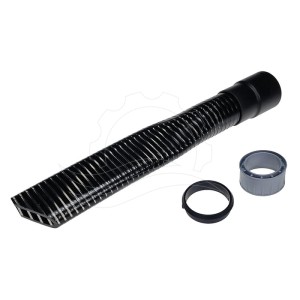 Rugalmas porszívó fúvóka 38mm fekete (pattintható)