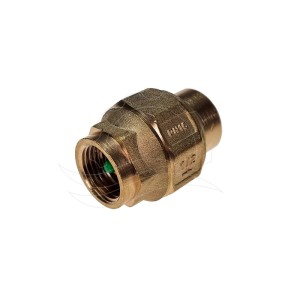 Arco G1/2''F-G1/2''F sárgaréz visszacsapó szelep