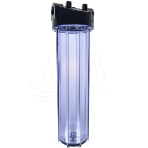 Big Blue 20" átlátszó vízszűrő ház (G1" csatlakozás)