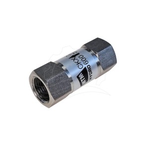 MTM G1/2''F-G1/2''F rozsdamentes acél visszacsapó szelep