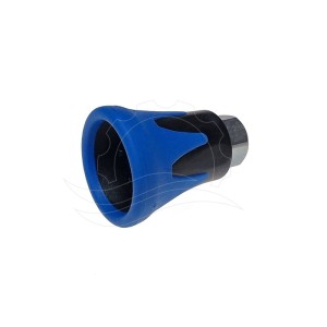 Fúvókafedél R+M ST-10 kék-fekete G1/4'' (inox)