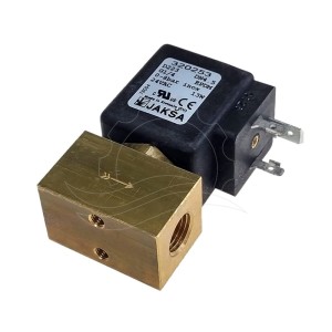 Jakša D223 mágnesszelep 0-8bar G1/4'' EPDM inox 24V AC (320253)